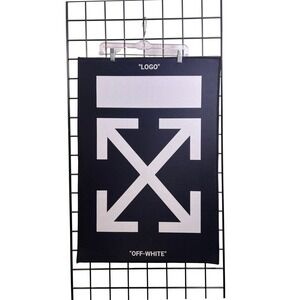Off White Virgil Abloh Rug Non Slip Back